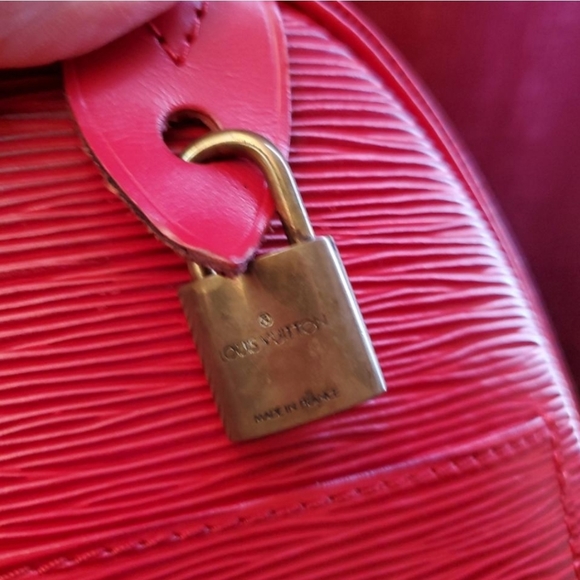 LOUIS VUITTON Epi Speedy 25, FIRM PRICE - Picture 13 of 13